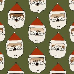 Large Holly Jolly in Evergreen