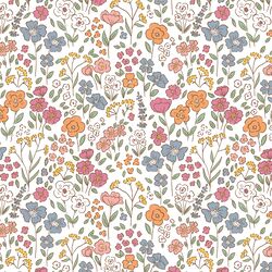Blooming Wildflowers in Summer Breeze