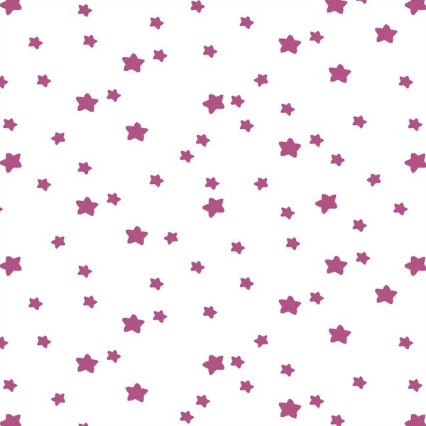 Star Light in Azalea on White