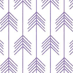 Vanes in Amethyst on White