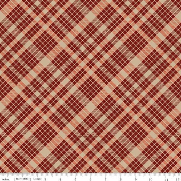 Plaid in Mahogany