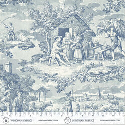 Countryside Vista in Blue