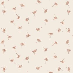 Ditsy Daisy in Sienna on Egret