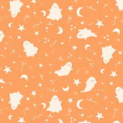 Say Boo in Pumpkin Orange