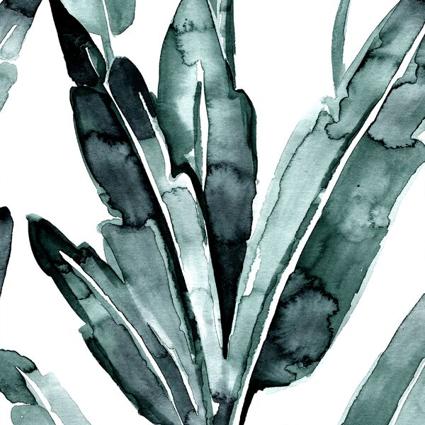 Large Banana Leaves in Blue Sage