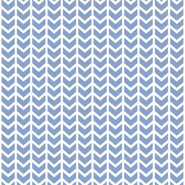Broken Chevron in Cornflower