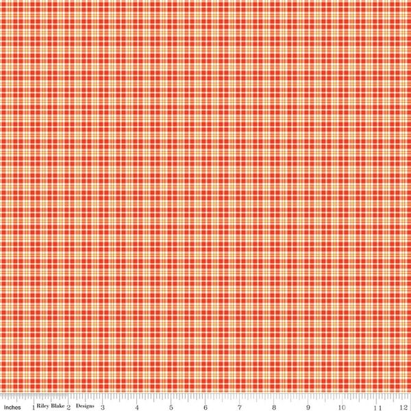 Plaid in Red