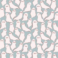 Friendly Ghosts in Blue Mist