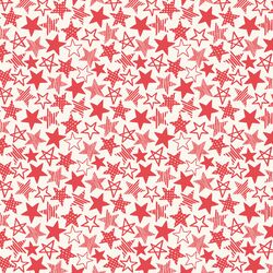 Stars in Your Eyes in Cayenne Red on Ivory
