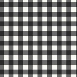 Little Gingham in Charcoal