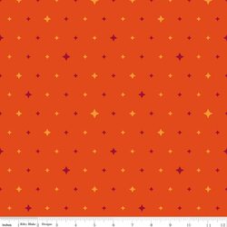 Twinkle Stars in Orange