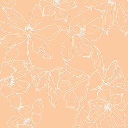 Sky Garden in Apricot Cream