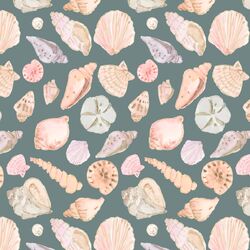Seashells in Deep Ocean