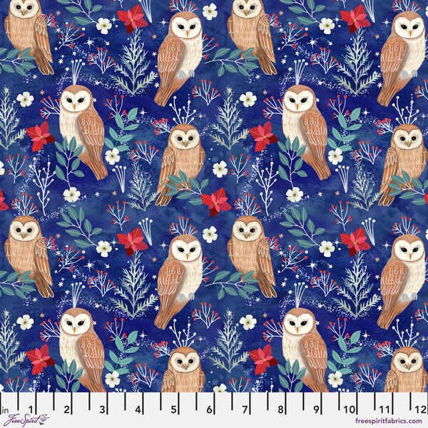 Owl Magic in Blue