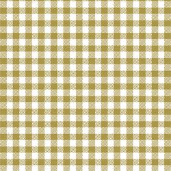 Small Buffalo Plaid in Gold