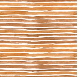 Watercolor Wash Stripe in Warm Gold