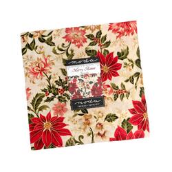 Merry Manor Metallic 10" Square Pack