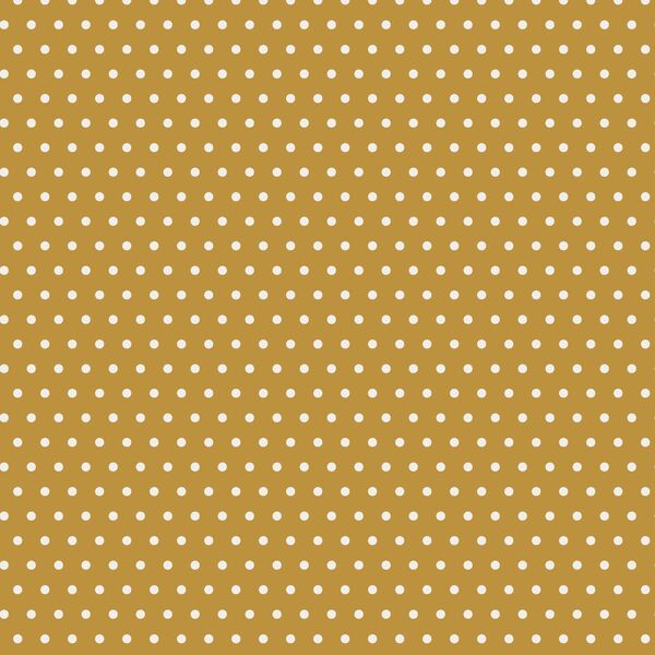 Polka Dots in Gold