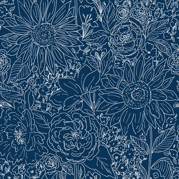 Paperie in Navy Blue