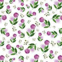 Lilacs in Violet