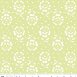 Rose Cutwork in Green