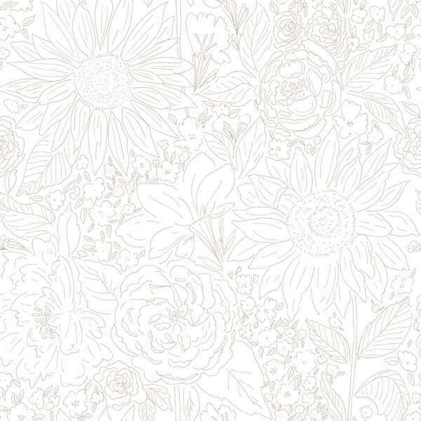 Paperie in Dusk Purple on White