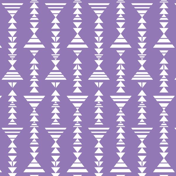 Little Tribal Stripe in Amethyst
