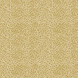 Small Leopard in Gold Glow on Soft Taupe