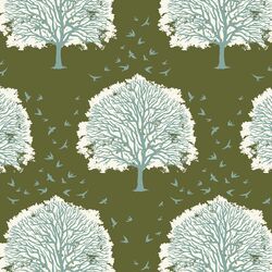 Majestic Oak in Forest Green