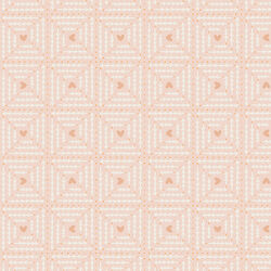 Quilted Pines in Pink