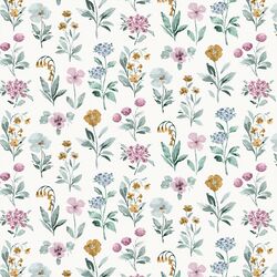 Alpine Floral in Cream