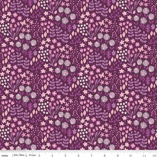 Floral in Purple