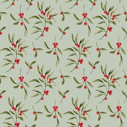Holly in Tarragon Green