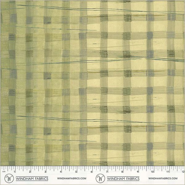 Wild Asparagus Plaid in WIld Asparagus