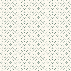 Wild Eyelet in Spruce on Cream