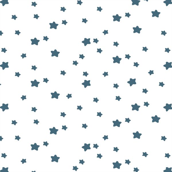 Star Light in Lake on White