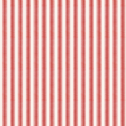 Winter Stripe in Red on Alabaster