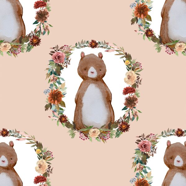 Woodland Bear in Shell