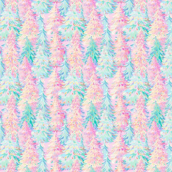 Little Pastel Trees in Sugarloaf