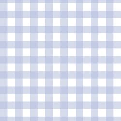 Spring Gingham in Gulf Blue