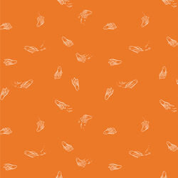 Ghostly Dance in Orange