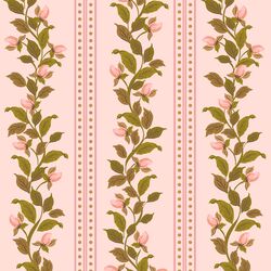 Rose Stripe in Soft Peony