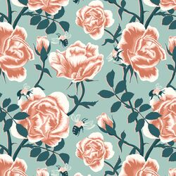 Climbing Roses in Menthe