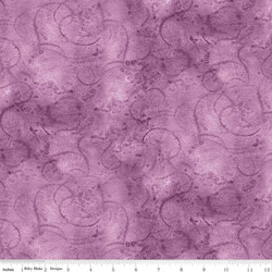 Painter's Watercolor Swirl in Violet
