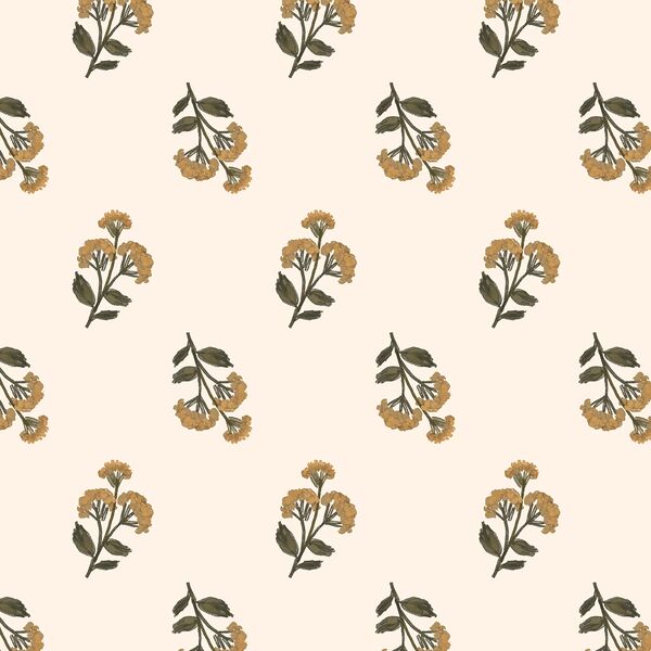 Vintage Dandelion in Ivory