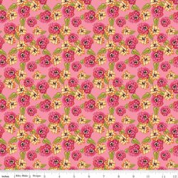 Zinnias in Pink