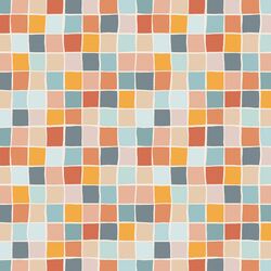 Mosaic Tiles in Summer Punch