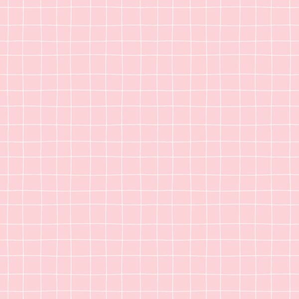 Painted Grid in Pink