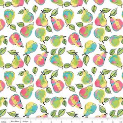 Pears in White