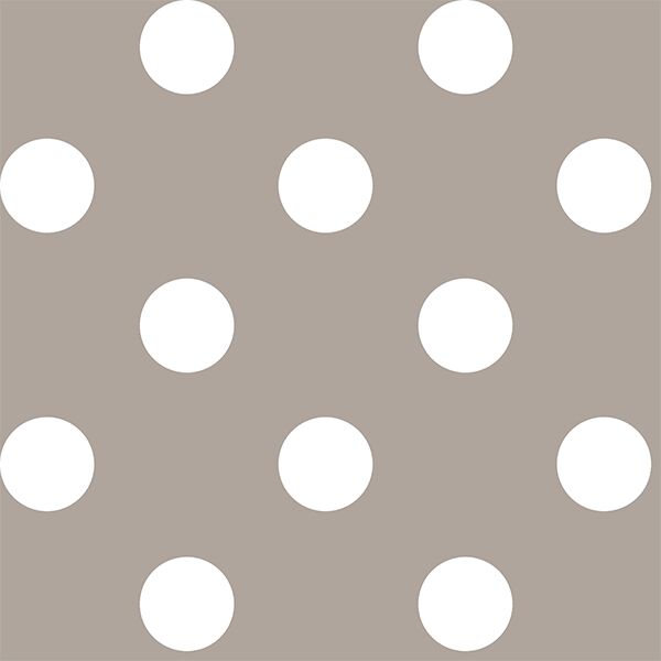Jumbo Dot in Taupe